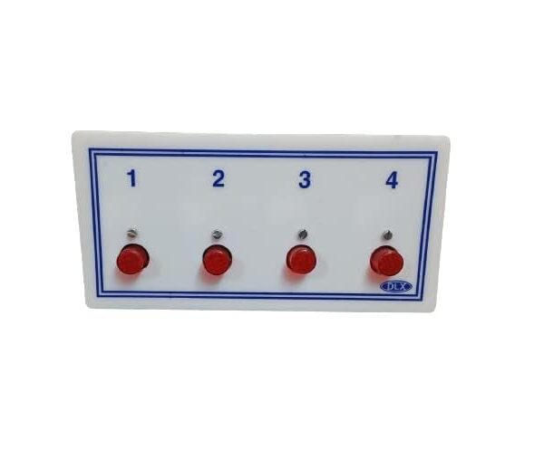Dehmy Systems Nurse Call System/Staff Call System for 4 Points (Wired,100% Accuracy)